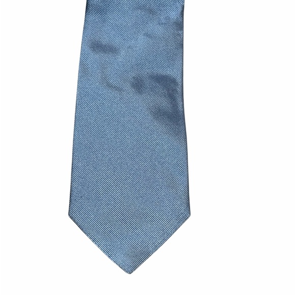 Brooks Brothers Classic Light Blue Men's silk Tie NWT - Picture 2 of 4